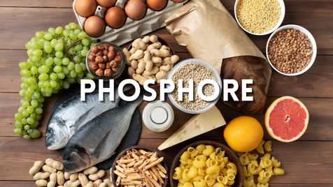 image d'aliment contenant du phosphore